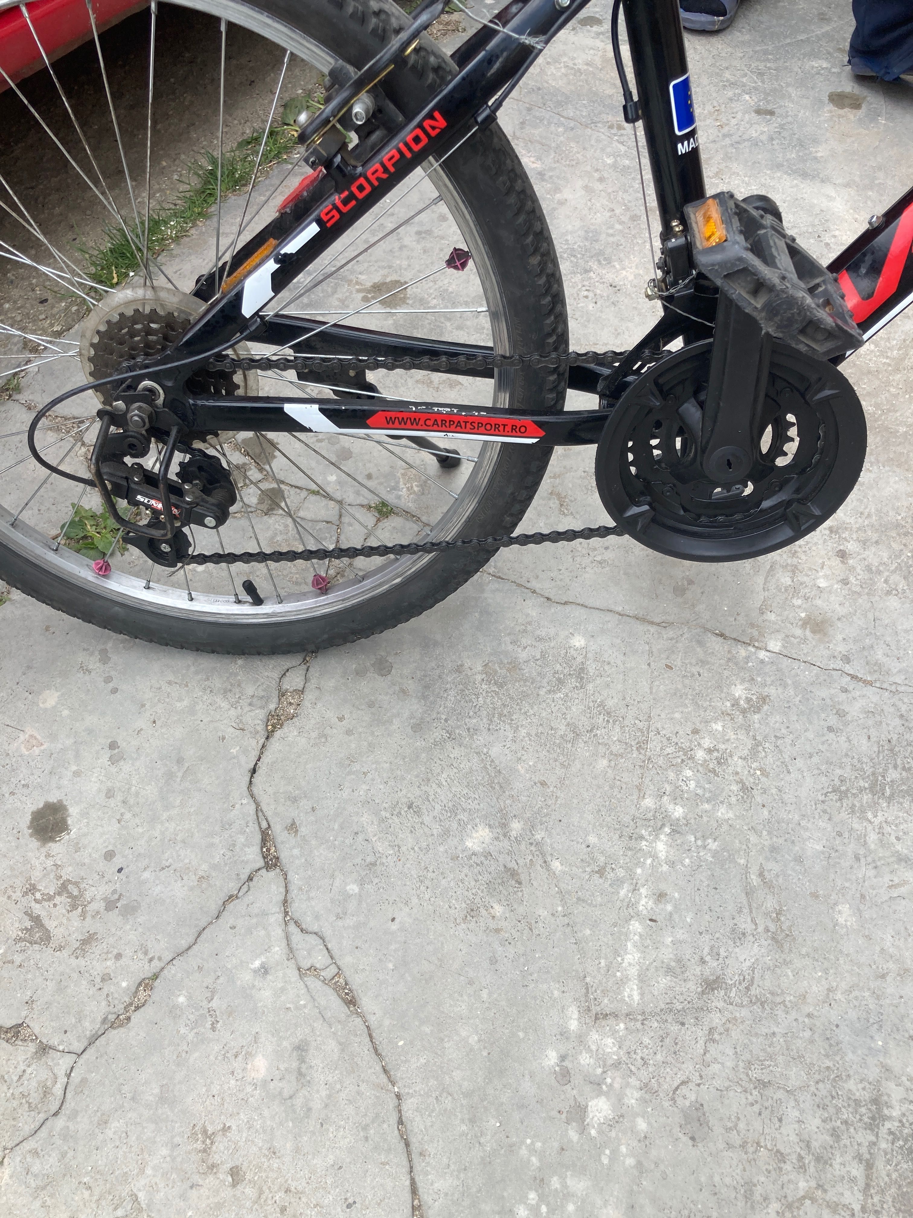 Bicicletă Velors Scorpion 2,4, 25 inc diametrul roților