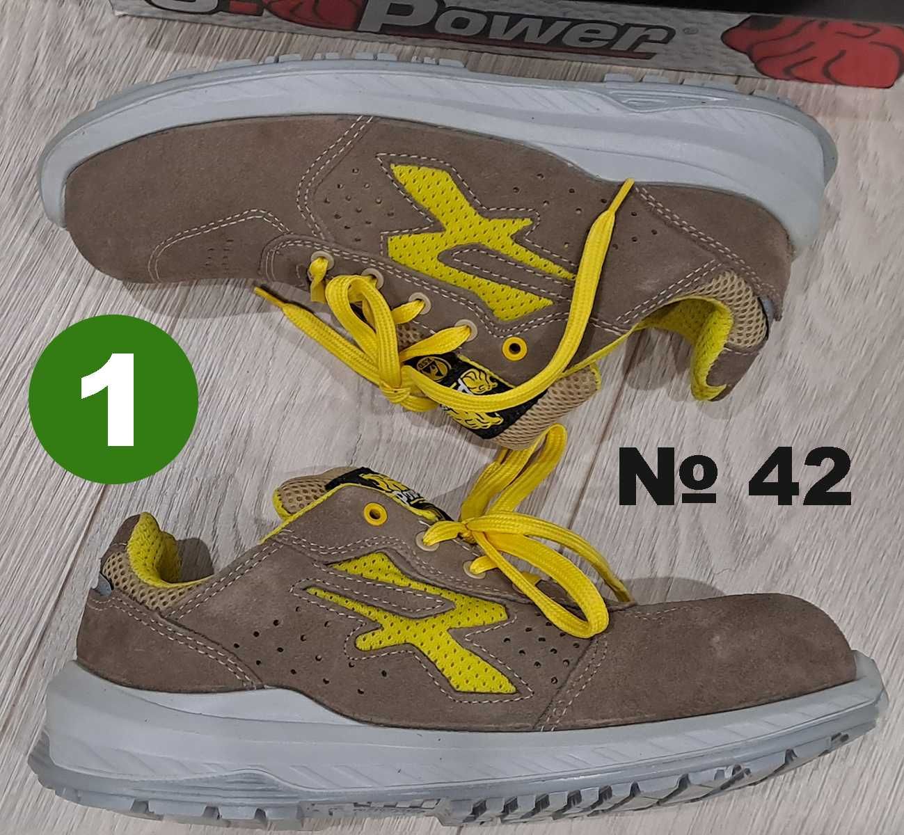 Защитни работни предпазни обувки, Safety shoes - 2 чифта 42/43