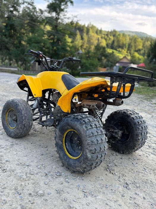 atv 125 cc 15cp cu carburator nou roti 8inch noi, 3+1