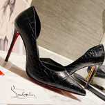 Pantofi dama Christian Louboutin Iriza Crocodile, marimi 35-40