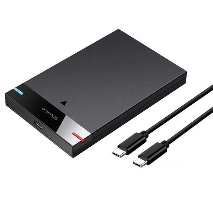 USB 3.1 Внешний корпус для диска HDD и SSD. Type-C на Type-C кабель.
