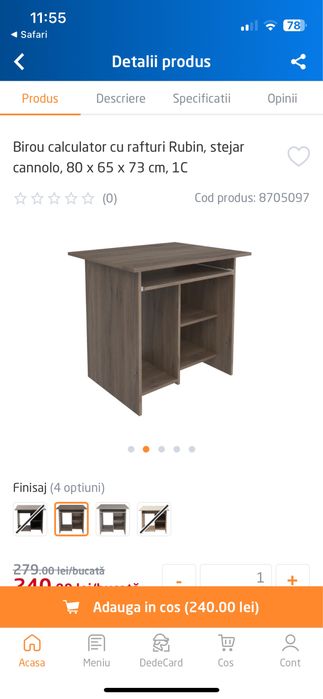 Birou Rubin wenge