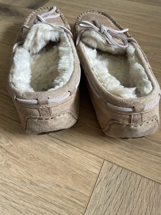 Mocasini cu blana UGG