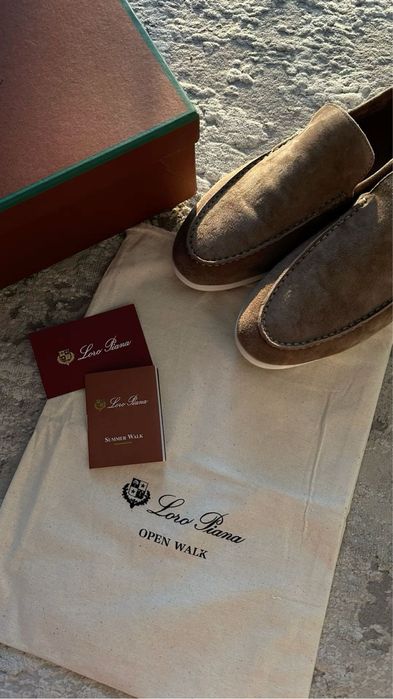 Обувь Лоро Пиано коричнегого цвета для мужчин и женщин