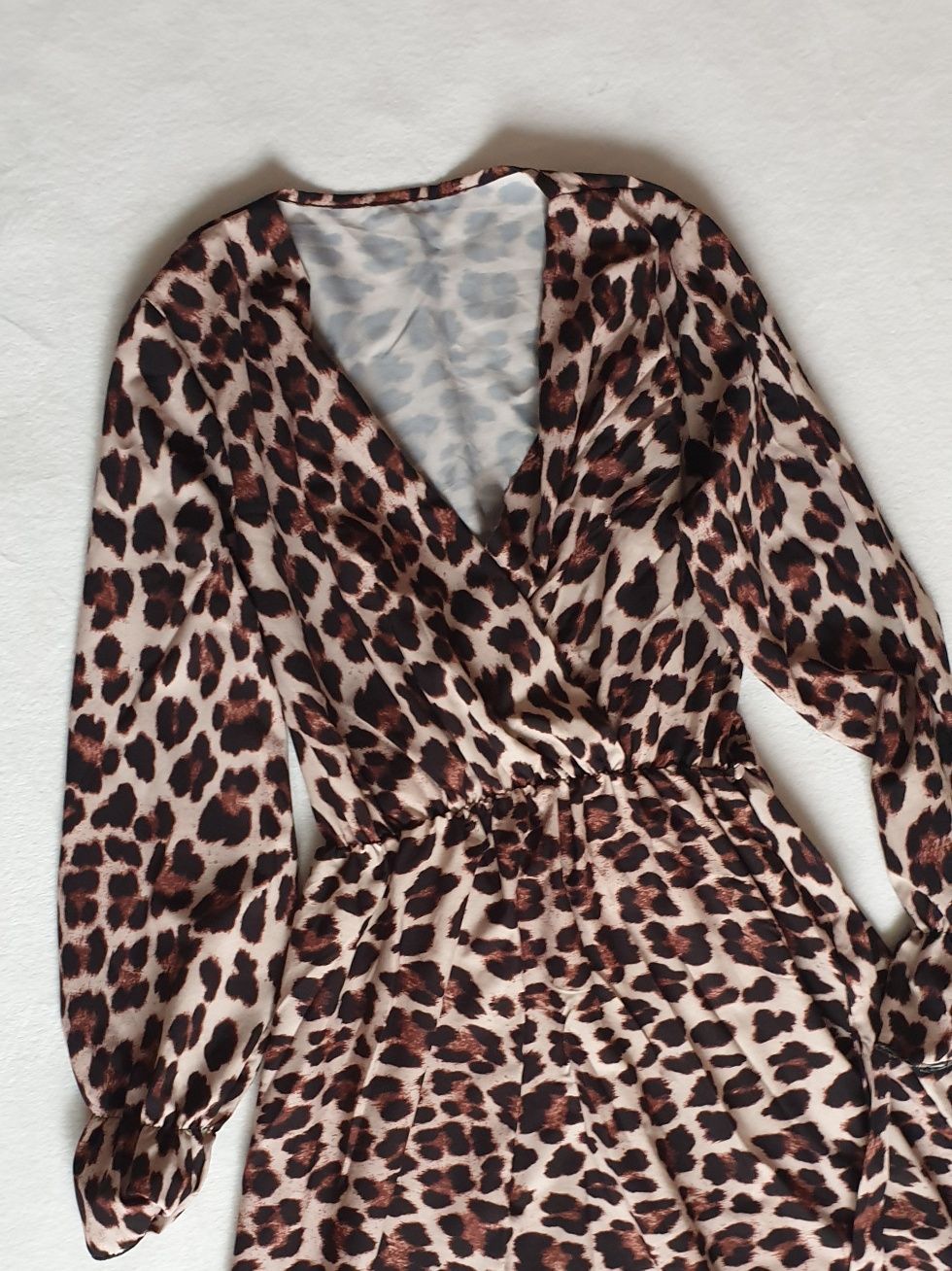 Rochie midi animalprint M