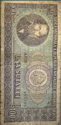 Bancnota 100 lei din 1966