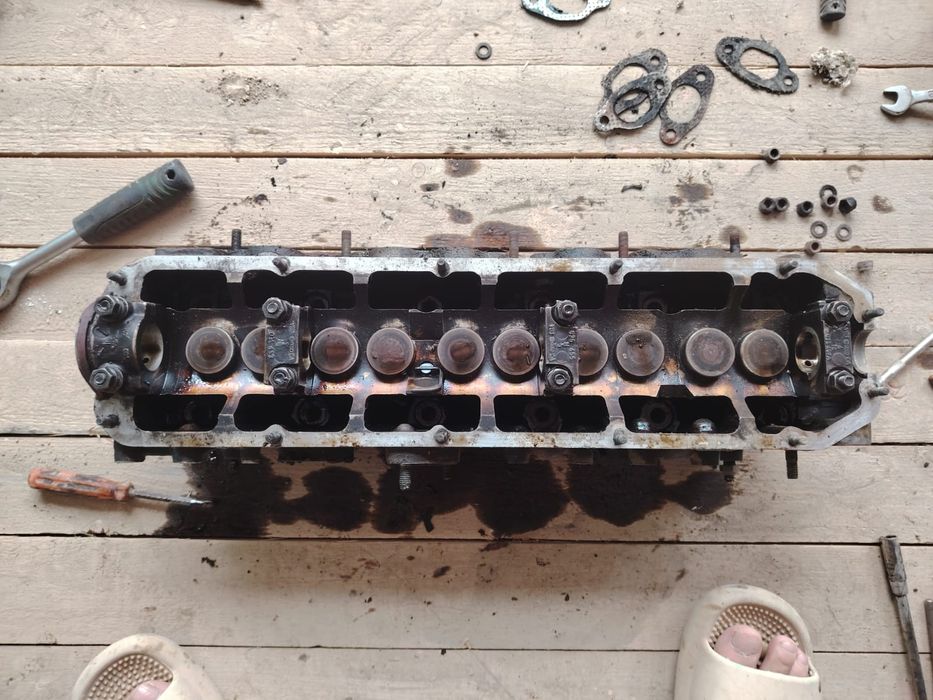 Мотор головка коленвал блок .