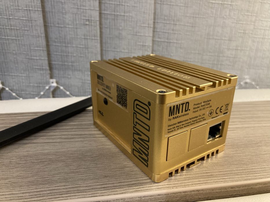 MNTD Gold miner Helium miner HNT