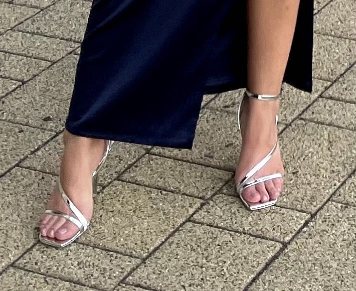 Sandale Argintii Aldo, marime 36