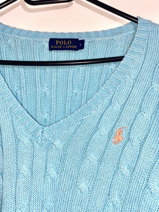 Pulover bleu Polo Ralph Lauren