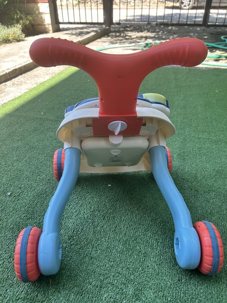 KIKKA BOO Играчка за прохождане WALK 'N' LEARN BLUE
