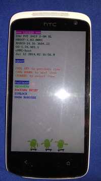 Telefon HTC DESIRE 500 -cu un sim -blocat-baterie defecta