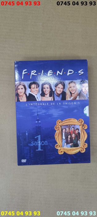 colectie FRIENDS sezonul 1 traduse romana 3 dvd lipseste dvd nr 1