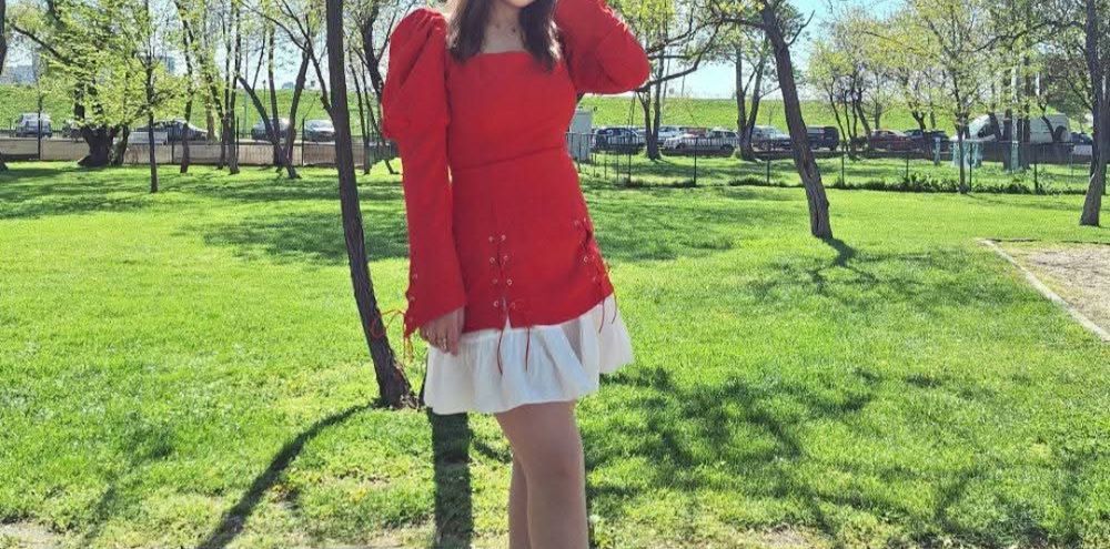 Rochie / rochita rosie Foggi