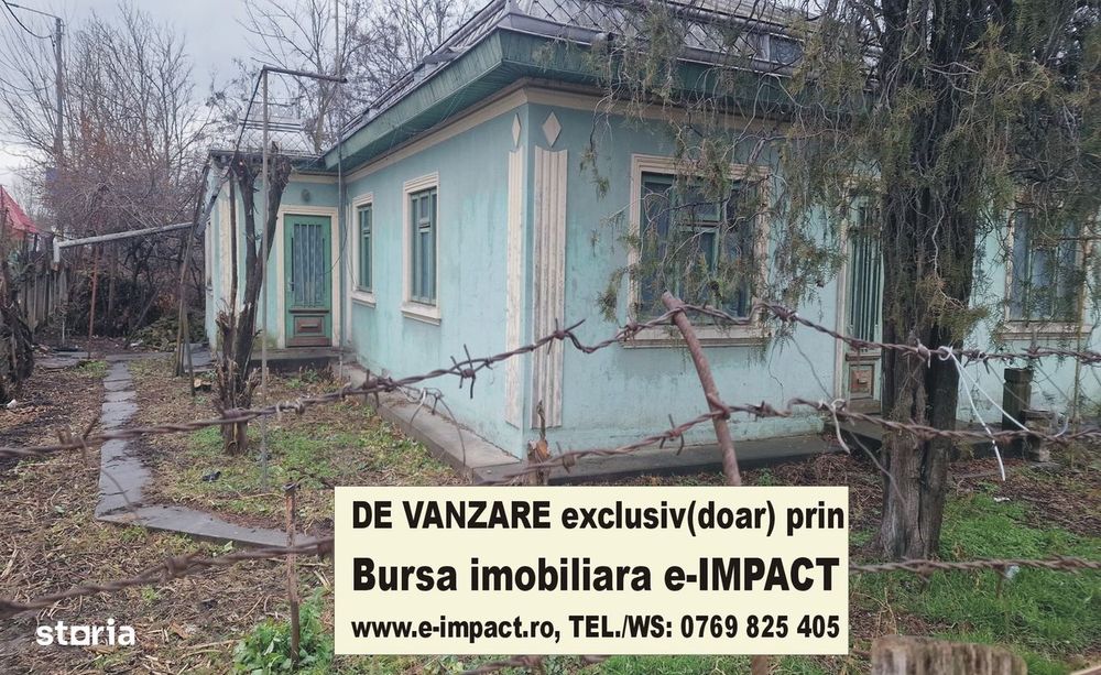 Vz. Casa  Caram, 4 Cam. de renov. ter. 634 mp, str. Al. I Cuza. Barlad