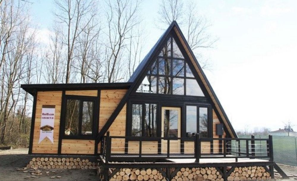 Vand cabane tip A frame , acceptam varinate auto