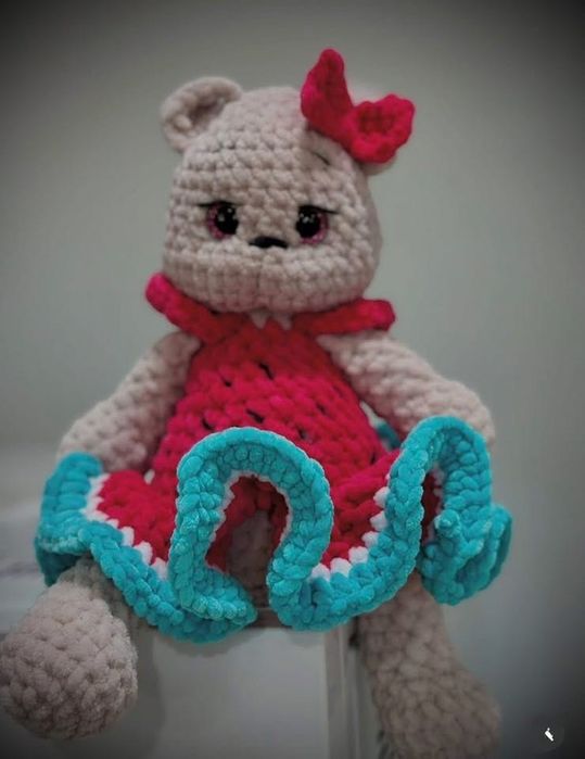 Плетени играчки амигурими, различни видове