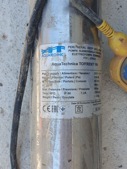 Pompă apă submersibila