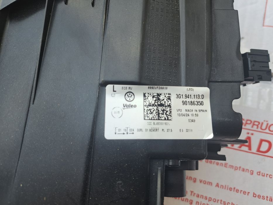 Ляв фар за Volkswagen PASSAT B8  MATRIX Full LED