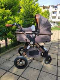 Детска количка Cangaroo + подарък бебешко колелце
