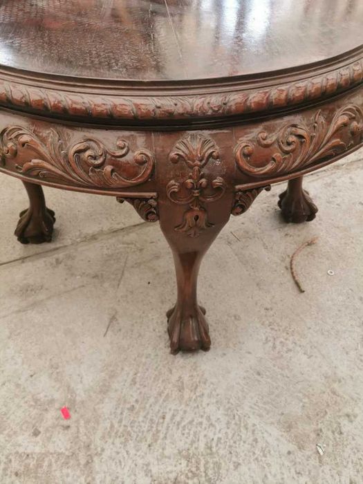 Masa Rotundă Stil Baroc Italian