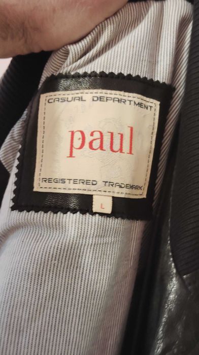 Мъжко яке от естествена кожа размер М/48