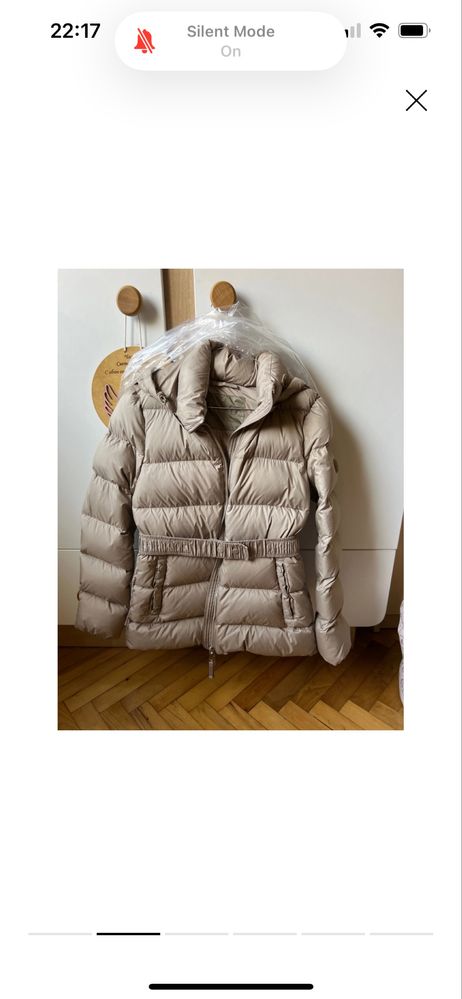 Яке с гъши пух Massimo dutti