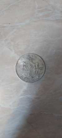 Moneda regele Mihai 1944 argint