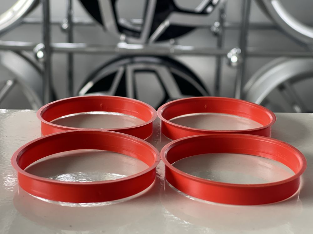 Set 4 Bucăți Inele Ghidaj Centrare Jante Roti Roata diverse dimensiuni