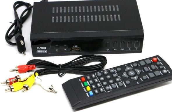Ресивер/эфирный приемник/ OTAU-TV/DVB-T2/c. Приёмник отау тв/open box
