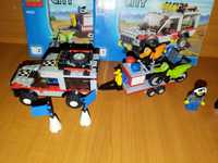 Lego  marele concurs cu mașina de transport Dirt Bike