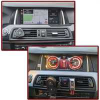 Navigatie android Carplay BMW seria 7 F01 Waze YouTube GPS BT USB