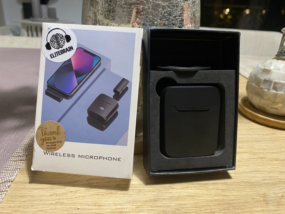 Microfon wireless tip lavalieră EliteBrain – USB-C (Type-C)