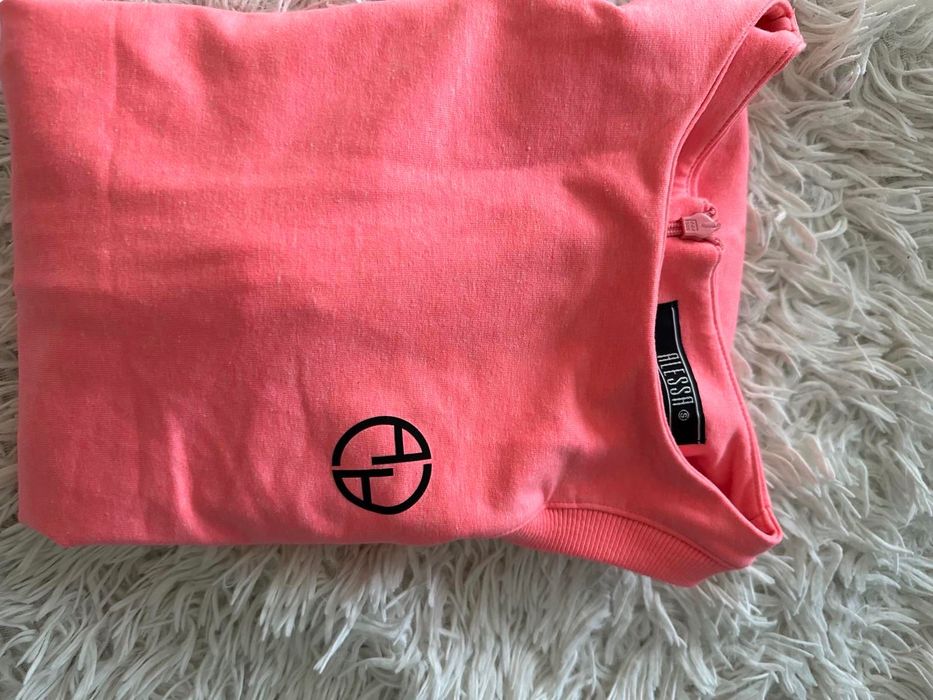 City Lights Bodycon Рокля - Розов Неон