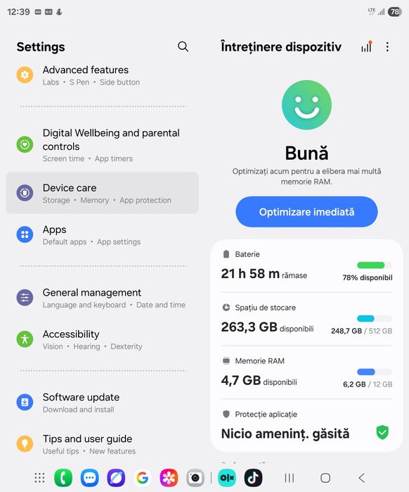 Z Fold5 cu galaxy s ultra25