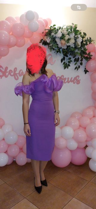Rochie eleganta mov