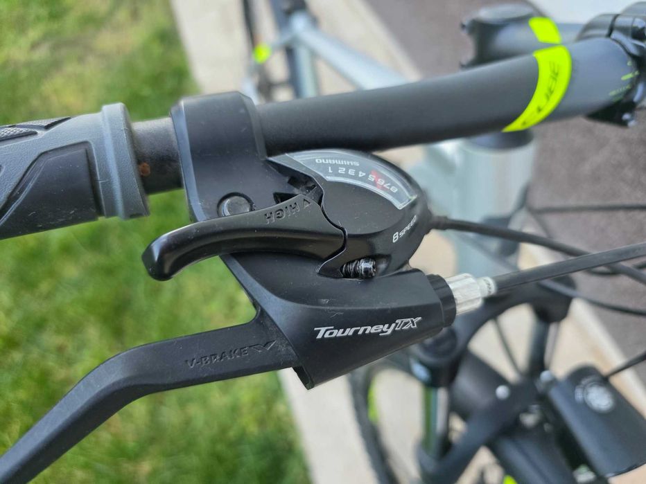 Bicicletă Cube Aim Allroad 2020 – Silver’n’FlashYellow, 19”