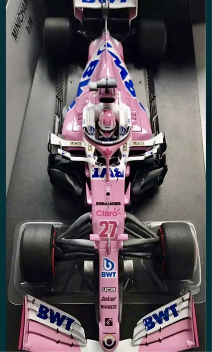 Machete formula 1 f1 1/18,1/24 Mercedes,Renault Benetton,Racing Point