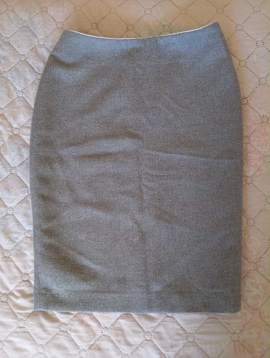 Стилна и качествена пола на ETERE - вълна и вискоза, S, 15 лв