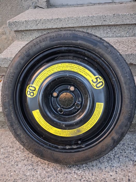 4бр гуми + 1бр резервна и крик