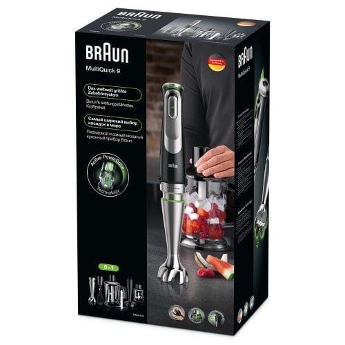 Блендер погружной  Braun MQ 9147X, черный