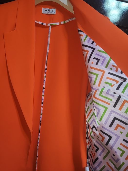 Ajoyib Pidjak mazza qilib kiyasiz shim yubka uchun razmer 40