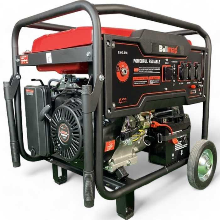 Генератор за ток 6,5 KW монофазен, АВР, 50hz, Три гнезда