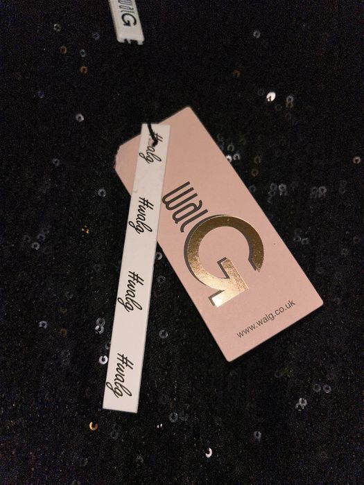 Vand rochie neagra cu paiete WALG