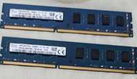 Memorii RAM 2 x 4 GB (8gb) , 1 x8 GB DDR3 1600 mh