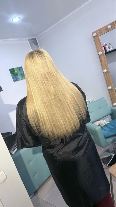 Микрокапсульное наращивание волос