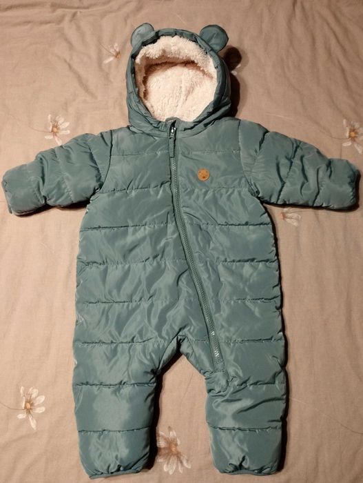 Бебешки зимен гащеризон H&M 68см
