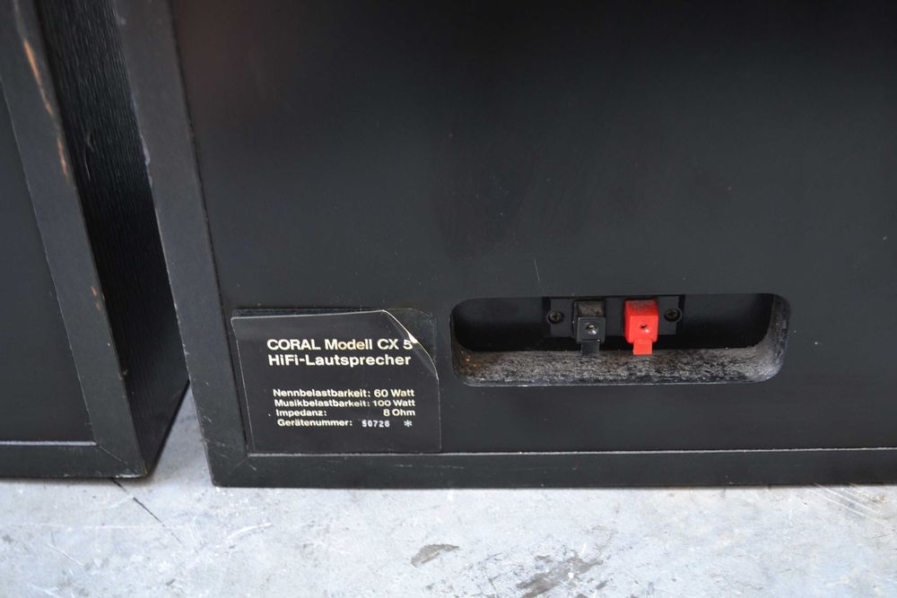 Boxe Coral model CX 5 MK III