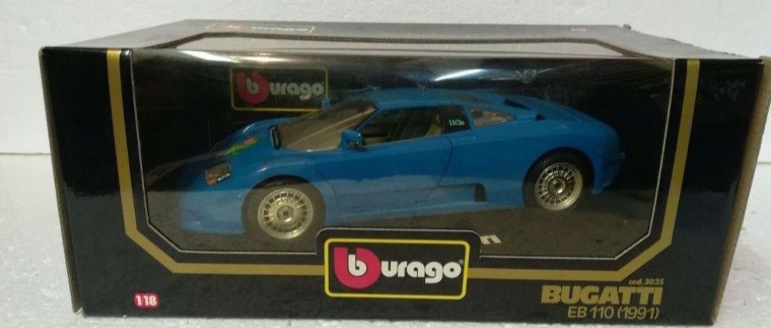 Bugatti EB110 (1991) bburago 1 18 
Scara 1:18
Bburago

Pozele reflectă