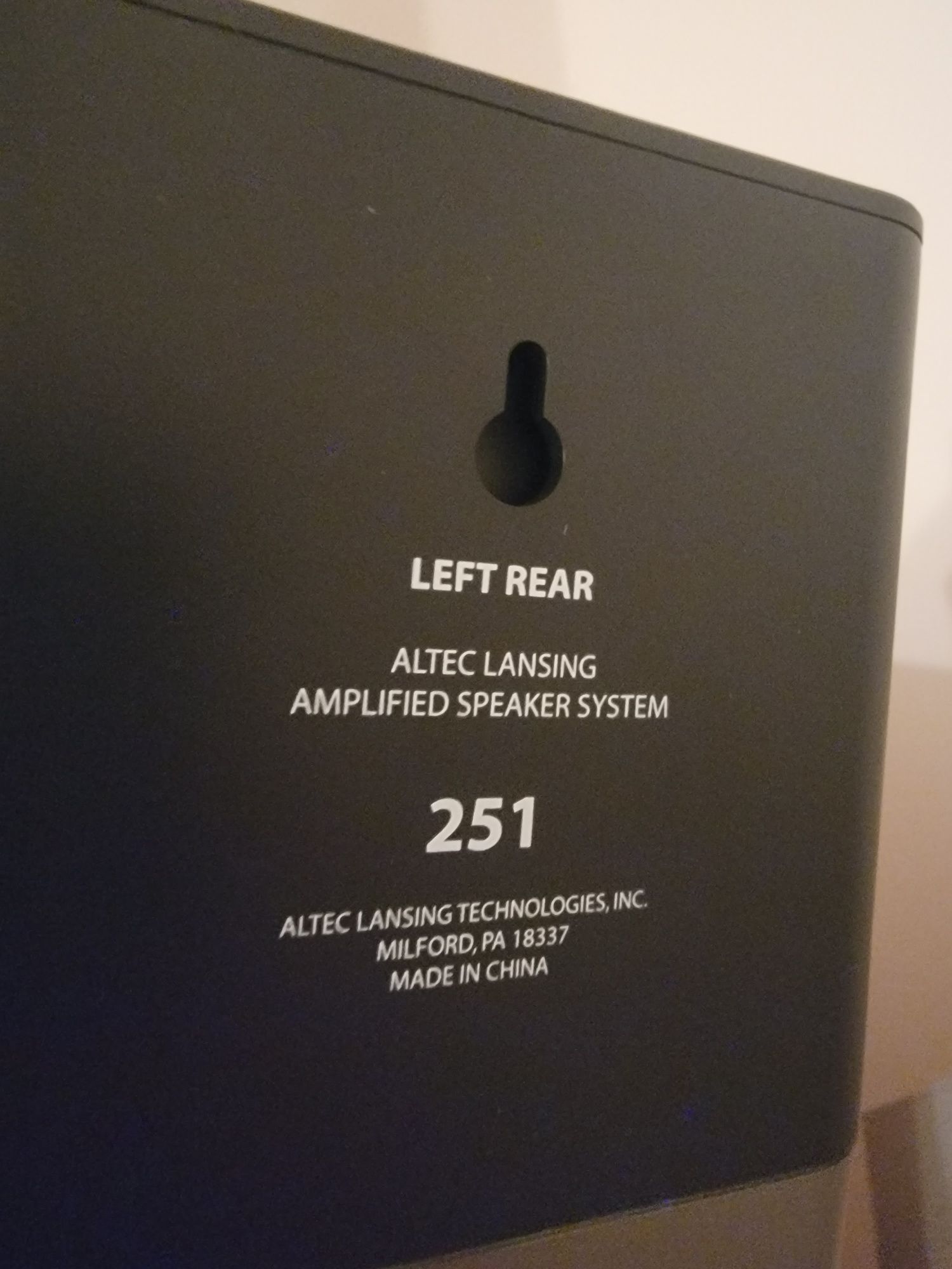 Boxe PC Altec Lansing 521